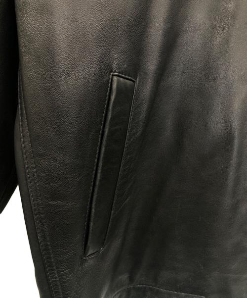 AVIREX VARSITY（アヴィレックスバーシティ）AVIREX VARSITY (アヴィレックスバーシティ) レザージャケット ブラック サイズ:XLの古着・服飾アイテム
