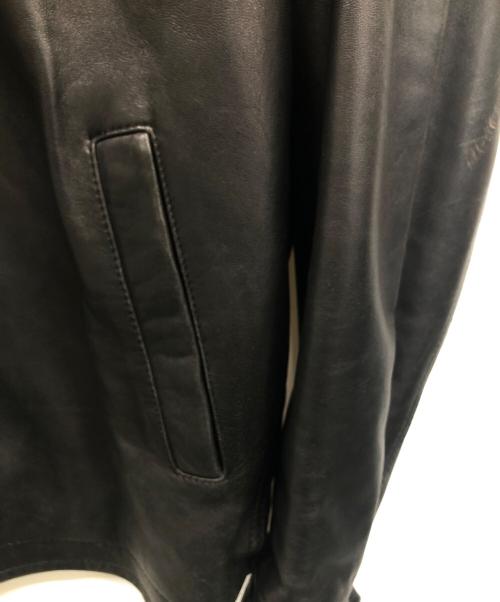 AVIREX VARSITY（アヴィレックスバーシティ）AVIREX VARSITY (アヴィレックスバーシティ) レザージャケット ブラック サイズ:XLの古着・服飾アイテム