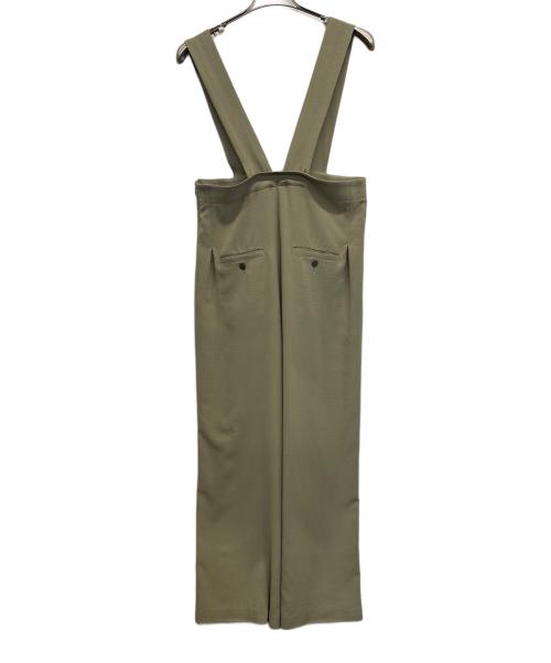 CLANE（クラネ）CLANE (クラネ) HIGH WAIST SUSPENDER PANTS オリーブ サイズ:SIZE 2の古着・服飾アイテム