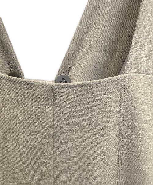 CLANE（クラネ）CLANE (クラネ) HIGH WAIST SUSPENDER PANTS オリーブ サイズ:SIZE 2の古着・服飾アイテム