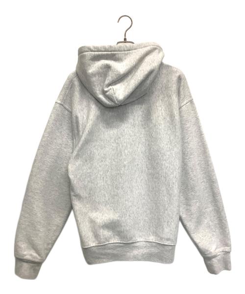 stussy（ステューシー）stussy (ステューシー) パーカー ライトグレー サイズ:SIZE　Lの古着・服飾アイテム