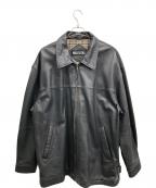 PELLECYMAペレシーマ）の古着「レザージャケット」｜ブラック