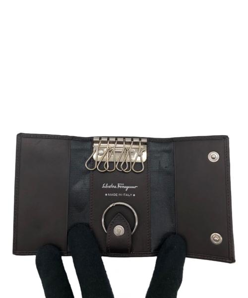 Salvatore Ferragamo（サルヴァトーレ フェラガモ）Salvatore Ferragamo (サルヴァトーレ フェラガモ) キーケース ブラックの古着・服飾アイテム