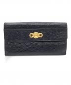 GIANNI VERSACEジャンニ・ヴェルサーチ）の古着「長財布」｜ブラック