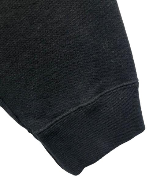 seven by seven（セブンバイセブン）SEVEN BY SEVEN (セブンバイセブン) ハーフジップスウェット ブラック サイズ:不明の古着・服飾アイテム