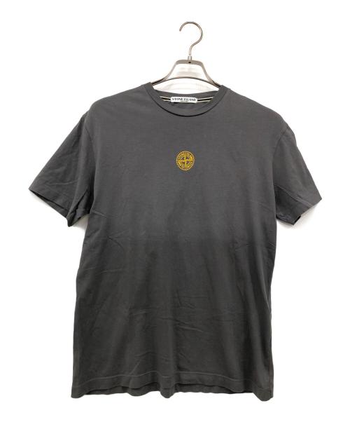 STONE ISLAND（ストーンアイランド）STONE ISLAND (ストーンアイランド) 半袖カットソー グレー サイズ:Lの古着・服飾アイテム