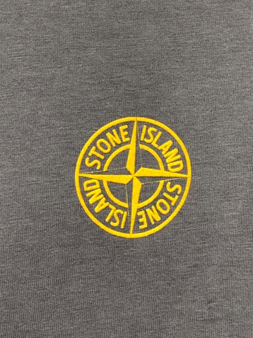 STONE ISLAND（ストーンアイランド）STONE ISLAND (ストーンアイランド) 半袖カットソー グレー サイズ:Lの古着・服飾アイテム