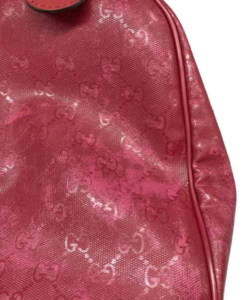 GUCCI（グッチ）GUCCI (グッチ) ミニボストンバッグ ピンクの古着・服飾アイテム