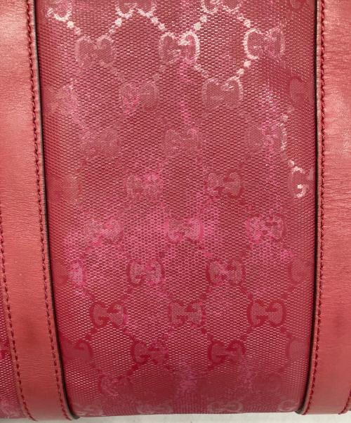 GUCCI（グッチ）GUCCI (グッチ) ミニボストンバッグ ピンクの古着・服飾アイテム