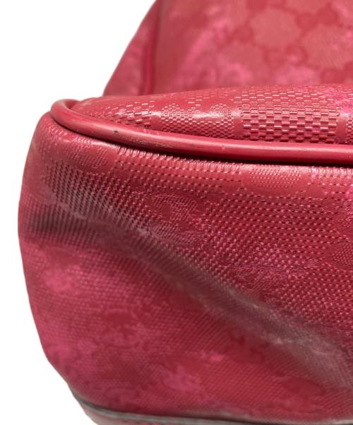 GUCCI（グッチ）GUCCI (グッチ) ミニボストンバッグ ピンクの古着・服飾アイテム