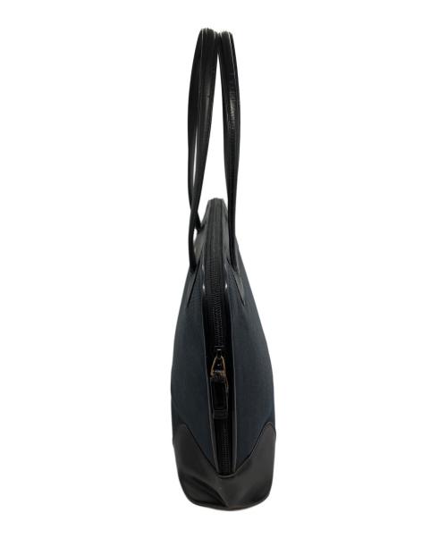 GUCCI（グッチ）GUCCI (グッチ) トートバッグ ネイビー×ブラックの古着・服飾アイテム