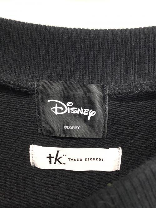 TAKEO KIKUCHI（タケオキクチ）TAKEO KIKUCHI (タケオキクチ) スウェット ブラック サイズ:S 未使用品の古着・服飾アイテム
