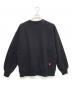 TAKEO KIKUCHI (タケオキクチ) スウェット ブラック サイズ:S 未使用品：6000円