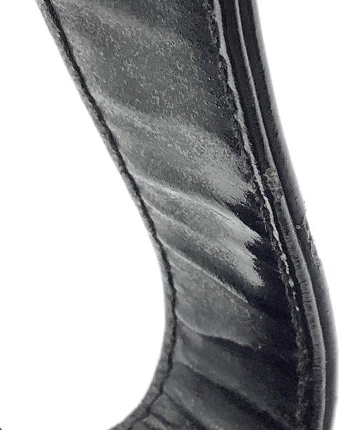 CHANEL（シャネル）CHANEL (シャネル) 巾着ショルダーバッグ ブラックの古着・服飾アイテム