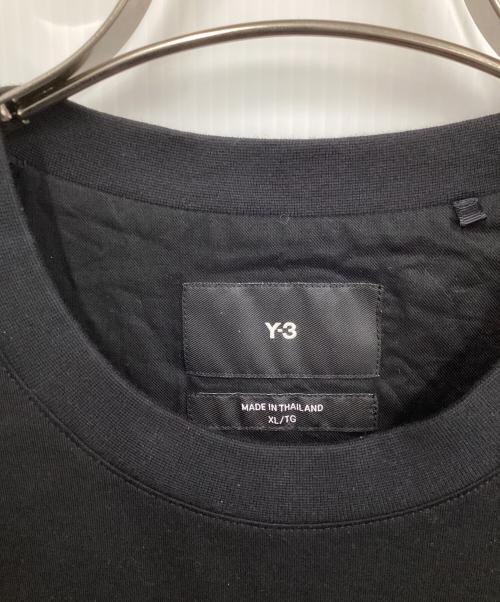 Y-3（ワイスリー）Y-3 (ワイスリー) Y-３GFX SS TEE ブラック サイズ:XLの古着・服飾アイテム