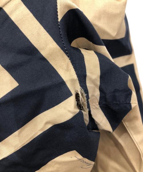 GUCCI（グッチ）GUCCI (グッチ) 長袖シャツ ブラウン×ブラック サイズ:40の古着・服飾アイテム