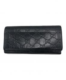 GUCCI（グッチ）の古着「長財布」｜ブラック
