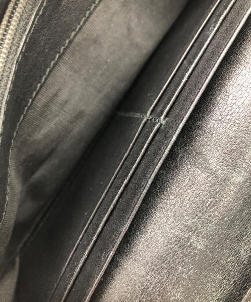 GUCCI（グッチ）GUCCI (グッチ) 長財布 ブラックの古着・服飾アイテム