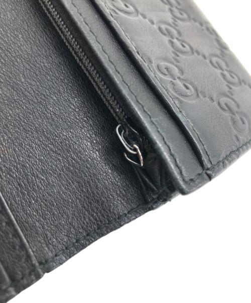 GUCCI（グッチ）GUCCI (グッチ) 長財布 ブラックの古着・服飾アイテム
