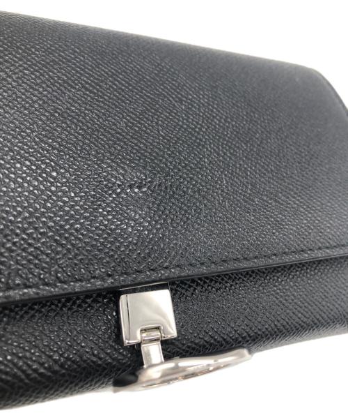 BVLGARI（ブルガリ）BVLGARI (ブルガリ) クリップ ラージウォレット ブラックの古着・服飾アイテム