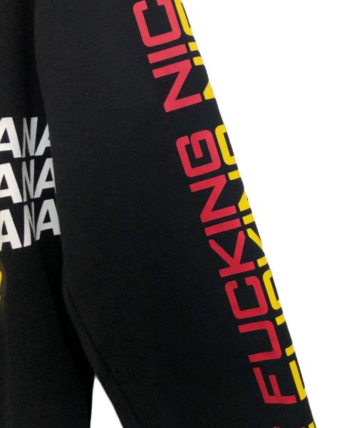 DSQUARED2（ディースクエアード）DSQUARED2 (ディースクエアード) プルオーバーパーカー ブラック サイズ:Sの古着・服飾アイテム