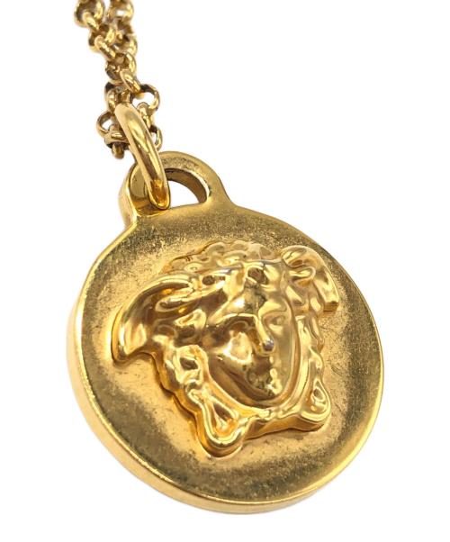VERSACE（ヴェルサーチェ）VERSACE (ヴェルサーチェ) ネックレス ゴールドの古着・服飾アイテム