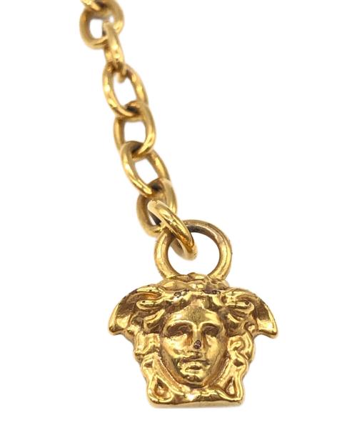 VERSACE（ヴェルサーチェ）VERSACE (ヴェルサーチェ) ネックレス ゴールドの古着・服飾アイテム