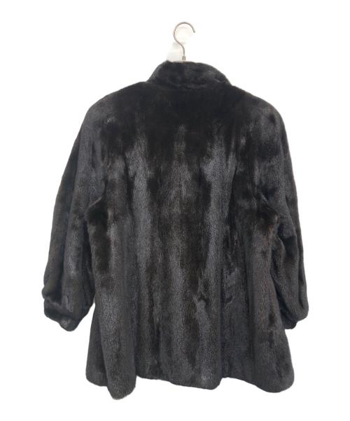 BLACKGLAMA（ブラックグラマ）BLACKGLAMA (ブラックグラマ) 毛皮ロングコート ブラウン サイズ:Lの古着・服飾アイテム