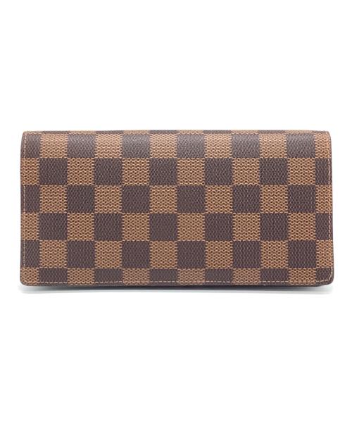LOUIS VUITTON（ルイ ヴィトン）LOUIS VUITTON (ルイ ヴィトン) ポルトフォイユ ブラザ ブラウンの古着・服飾アイテム