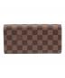 LOUIS VUITTON（ルイ ヴィトン）の古着「ポルトフォイユ ブラザ」｜ブラウン