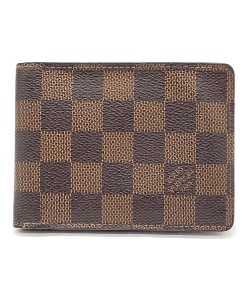 LOUIS VUITTON（ルイ ヴィトン）LOUIS VUITTON (ルイ ヴィトン) ポルトフォイユ ミュルティプル ブラウンの古着・服飾アイテム