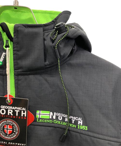 geographical north（ジェオグラフィー）geographical north (ジェオグラフィー) ジャケット ブラック×グリーン サイズ:SIZE M 未使用品の古着・服飾アイテム
