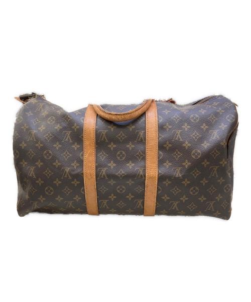 LOUIS VUITTON（ルイ ヴィトン）LOUIS VUITTON (ルイ ヴィトン) トラベルバッグ ブラウンの古着・服飾アイテム
