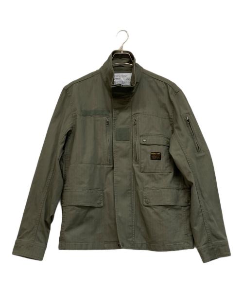 AVIREX（アヴィレックス）AVIREX (アヴィレックス) F-2 モディファイ ジャケット カーキ サイズ:XLの古着・服飾アイテム