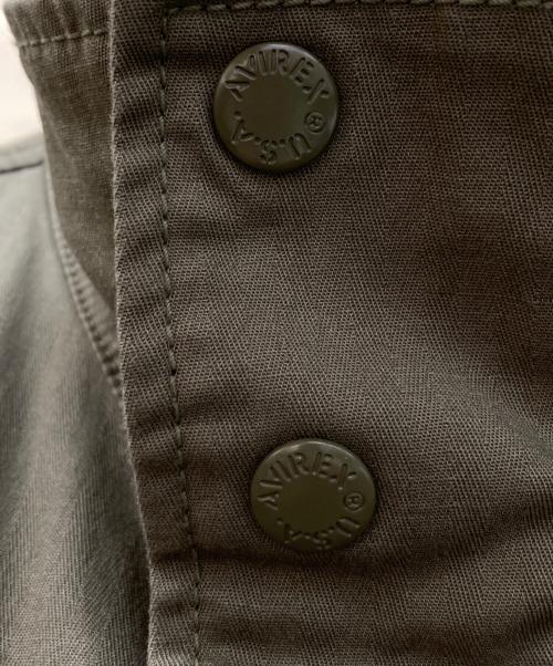 AVIREX（アヴィレックス）AVIREX (アヴィレックス) F-2 モディファイ ジャケット カーキ サイズ:XLの古着・服飾アイテム