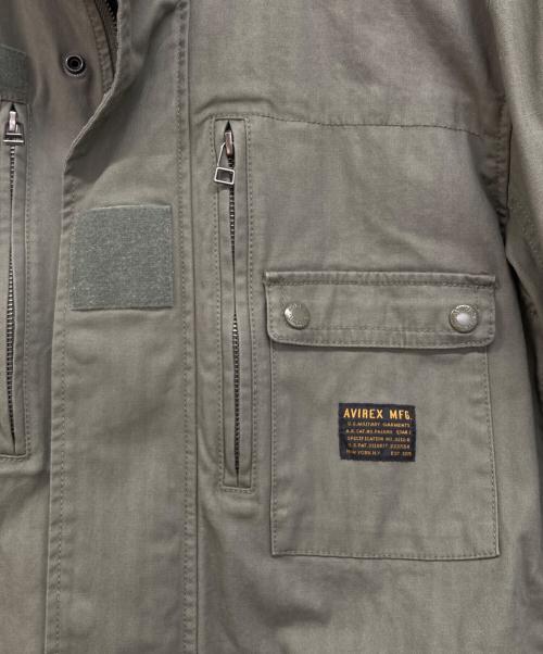 AVIREX（アヴィレックス）AVIREX (アヴィレックス) F-2 モディファイ ジャケット カーキ サイズ:XLの古着・服飾アイテム