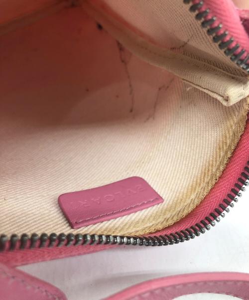 BVLGARI（ブルガリ）BVLGARI (ブルガリ) ミニショルダーバッグ ピンクの古着・服飾アイテム