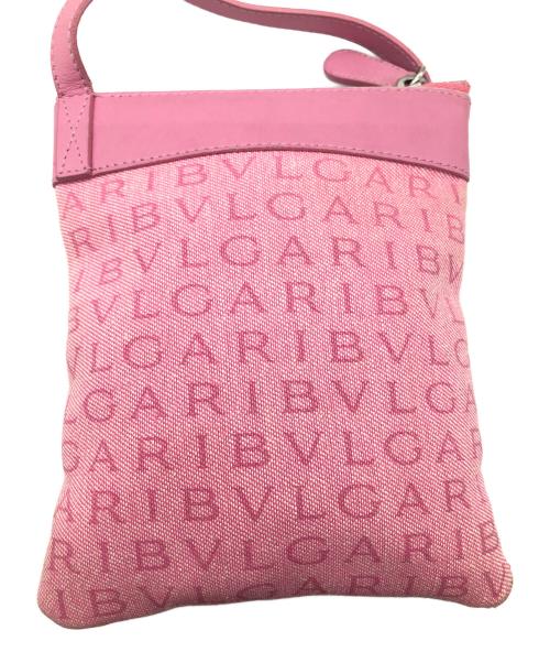 BVLGARI（ブルガリ）BVLGARI (ブルガリ) ミニショルダーバッグ ピンクの古着・服飾アイテム