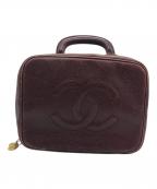 CHANELシャネル）の古着「2WAYショルダーバニティバッグ」｜ボルドー
