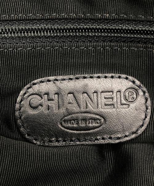 CHANEL（シャネル）CHANEL (シャネル) ココマークデニムトートバッグ ブラウン×インディゴの古着・服飾アイテム