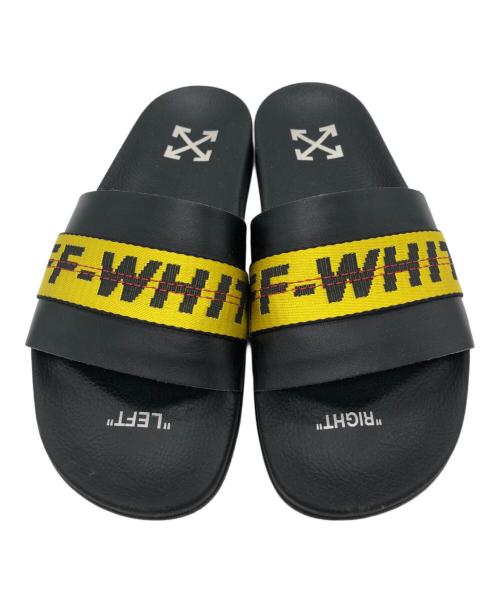 OFFWHITE（オフホワイト）OFFWHITE (オフホワイト) サンダル ブラック サイズ:26cmの古着・服飾アイテム
