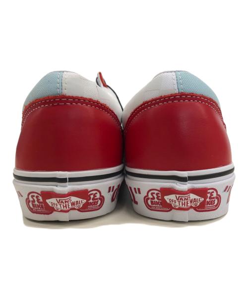 VANS（ヴァンズ）VANS (バンズ) スニーカー レッド×スカイブルー サイズ:29cm 未使用品の古着・服飾アイテム