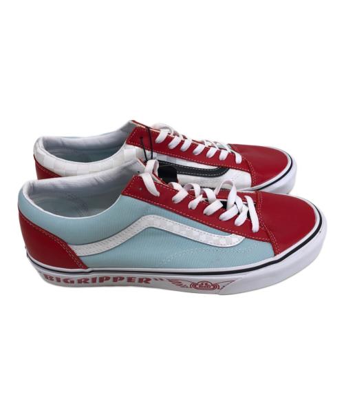 VANS（ヴァンズ）VANS (バンズ) スニーカー レッド×スカイブルー サイズ:29cm 未使用品の古着・服飾アイテム