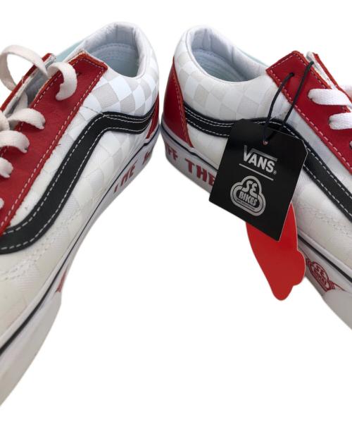 VANS（ヴァンズ）VANS (バンズ) スニーカー レッド×スカイブルー サイズ:29cm 未使用品の古着・服飾アイテム