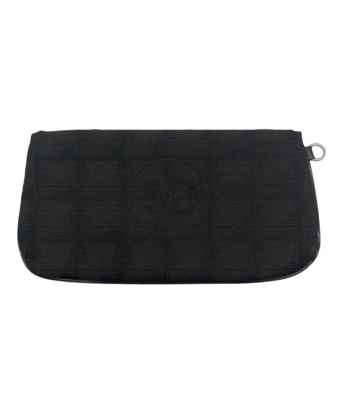 CHANEL（シャネル）CHANEL (シャネル) ポーチ ブラウン×ブラックの古着・服飾アイテム