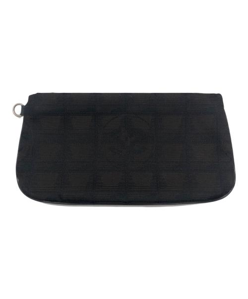 CHANEL（シャネル）CHANEL (シャネル) ポーチ ブラウン×ブラックの古着・服飾アイテム