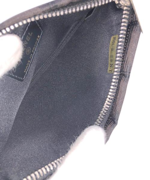 CHANEL（シャネル）CHANEL (シャネル) ポーチ ブラウン×ブラックの古着・服飾アイテム