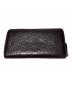 GUCCI (グッチ) ラウンドファスナー長財布 ダークブラウン：9000円