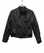 EMPORIO ARMANIエンポリオアルマーニ）の古着「ブルゾンジャケット」｜ブラック