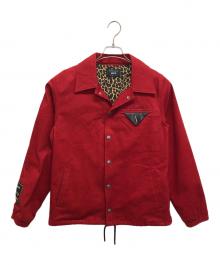 glamb×skookum（グラム×スクーカム）の古着「コーチジャケット」｜レッド